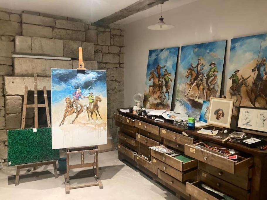 Villa Le Relais De L'Artiste Turquant Esterno foto